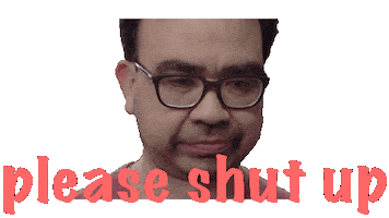 Stopplease Pleaseshutup Sticker