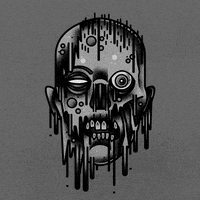 blackclouddesign halloween horror spooky drawlloween GIF