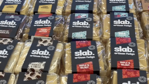 slabfudge giphyupload independent artisan fudge GIF