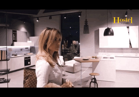 Hostel Reaction GIF by Anabel Magazine