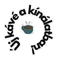 ittybittyhu coffee magyar kave új kávé Sticker