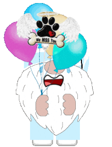 Missing You Pets Sticker