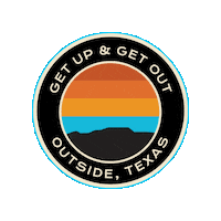 Texas Get Outside Sticker by Outside TX