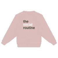 thesocialroutine the social routine thesocialroutine Sticker