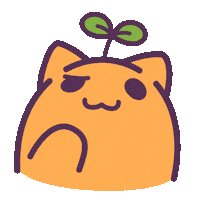 Cat Idk Sticker by Castaways