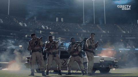 Baseball Ghostbusters GIF by DIRECTV