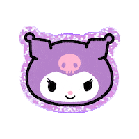 Bling Kuromi Sticker by Sanrio Korea