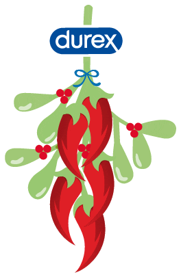 durexrussia christmas xmas new year новый год Sticker