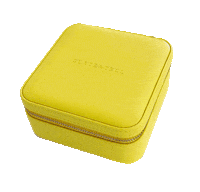 slateandtell travel box airplane jewelry Sticker