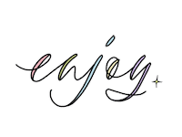 Enjoy Sticker