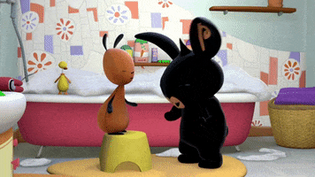 Bubbles Bath GIF by Bing Bunny