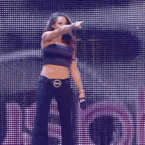 Point Entrance GIF by Trish Stratus