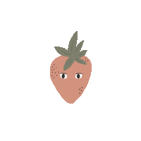 Fruit Strawberry Sticker