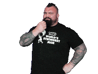 Oh No Face Palm Sticker by The World's Strongest Man