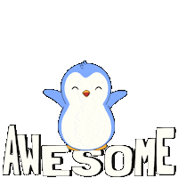 Happy Feel Good Sticker by Pudgy Penguins