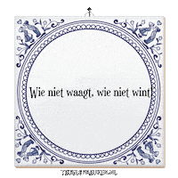Wijsheid Spreuk Sticker by Tegelspreuken.nl