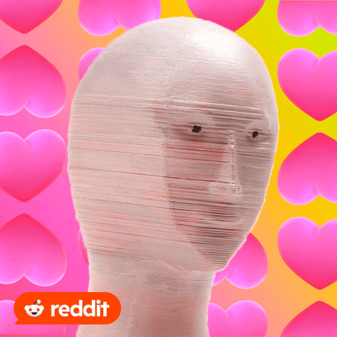 In Love Heart GIF by Reddit