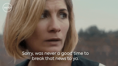 The Doctor News GIF by Doctor Who