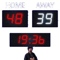 39 Away Sticker