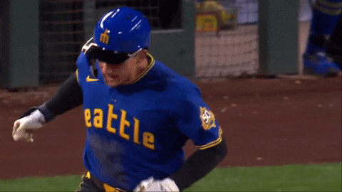 Celebrate Seattle Mariners GIF by MLB