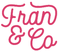 franeco_ logo papelaria loja virtual franeco Sticker