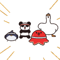 Celebrate Lets Go Sticker by Chimpers