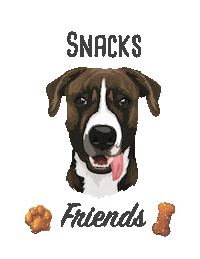 Dog Food Sticker by Snacks Homemade Treats