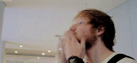 thinking out loud GIF