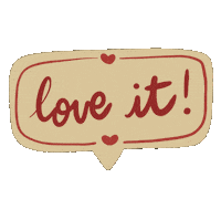 Love It Thank You Sticker by Demic