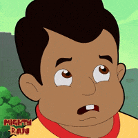 Shock Help GIF by Chhota Bheem