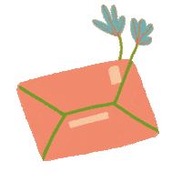 New Post Hello Sticker