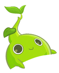 Water Plant Sticker by Fourdesire