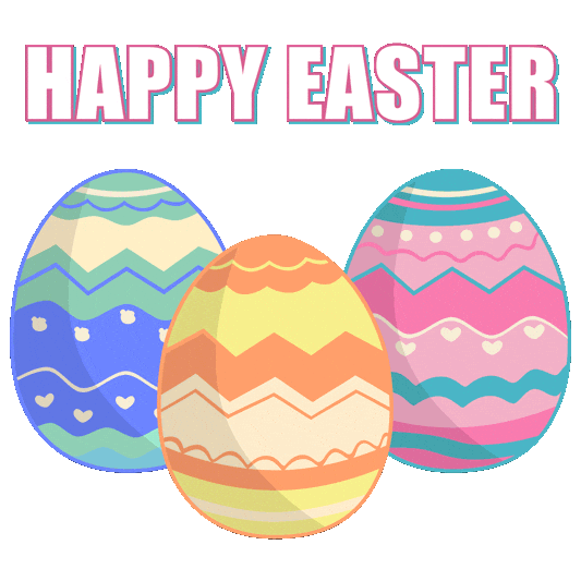 Easter Bunny Surprise Sticker by BEARISH