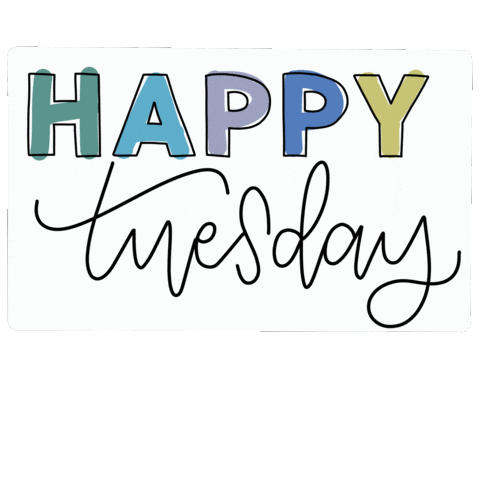 Days Of The Week Tuesday Sticker