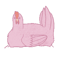 Angry Hen Sticker by chicken_ham