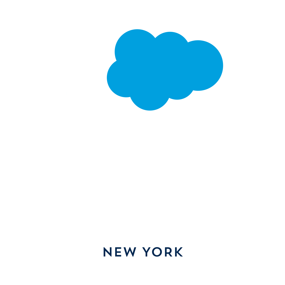 I Love World Sticker by Dreamforce & Salesforce Events