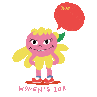 Rise Up Running Sticker by Women's 10K