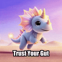 Trust Wisdom GIF by Divineasaur