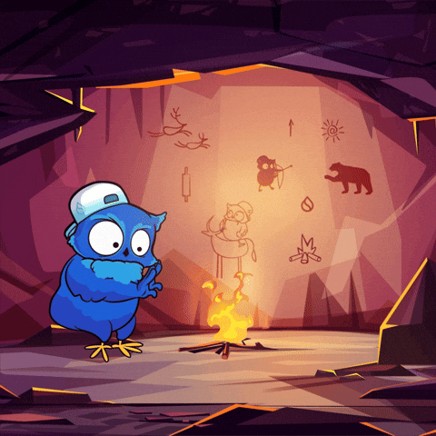 Camp Fire GIF by BigBrains