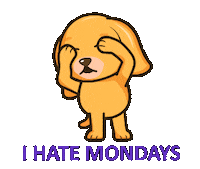 Go Monday Morning Sticker by MyMorningDog