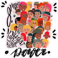Women Love Sticker