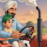 Farm Life Dad GIF by TractorGyan