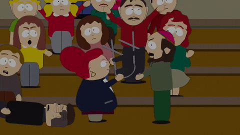 sheila broflovski fighting GIF by South Park 