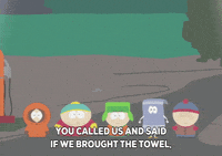 eric cartman street GIF by South Park 