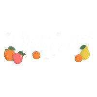 Winter Orange Sticker by Hansen Obst