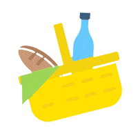 GreenStory summer picnic simplizero sustainable summer Sticker