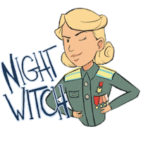 night flying Sticker by Bare Tree Media