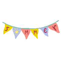 Summer Vacation Sticker