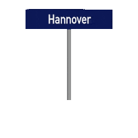 startgmbh city hannover deutschland reisen Sticker