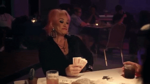 cards win GIF by Tanya Tucker